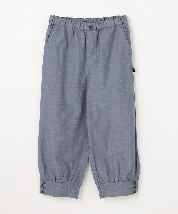 組曲 KIDS 【150-170㎝】 クロップドカフスパンツ ネイビー