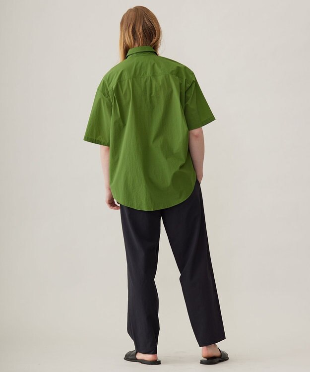 UNFILO MENS Light Move ポケットシャツ [24年春夏商品] ライトグリーン