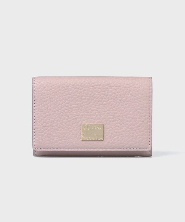Paul Smith メタルクロップドロゴ 名刺入れ ライラック