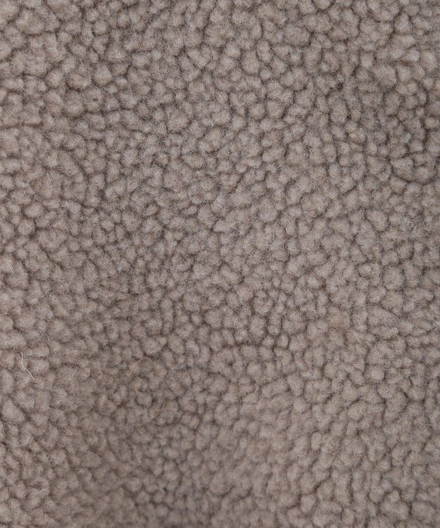 earth music&ecology 粒違い切替ボアブルゾン Mocha