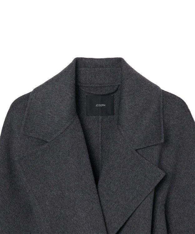JOSEPH ダブルフェイスカシミアコート　コスタ Smoke