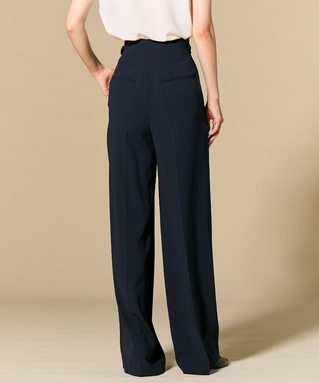 BEIGE， 【セットアップ対応】CINDY / ハイウエストパンツ Navy