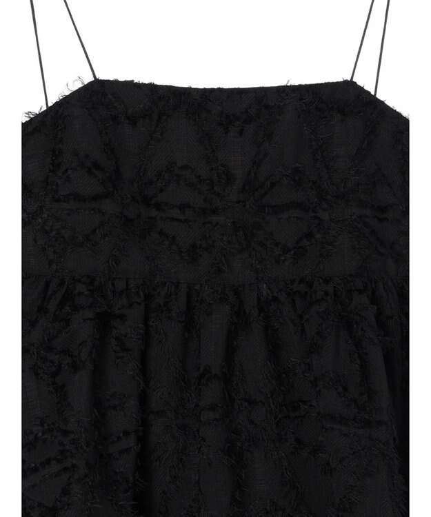 AMERICAN HOLIC ジャガードキャミソール Black