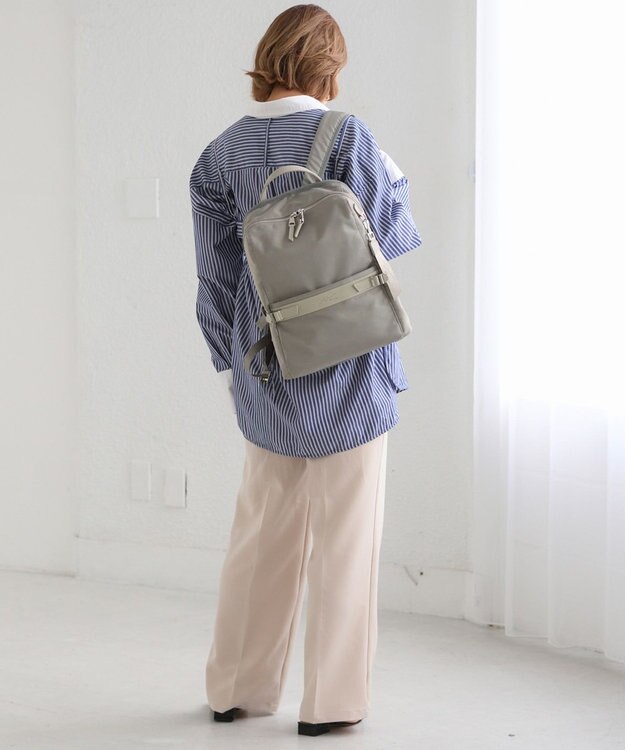 ACE BAGS & LUGGAGE W&.Day Night リッカ スクエアリュック A4ジャストサイズ 11711 ダブルアンドデイナイト ビジネスバッグ グレー