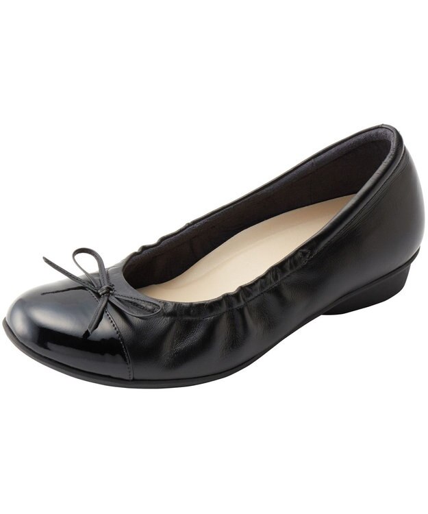 ASICS WALKING ペダラ レディース 2.0cm ヒール ブラック系