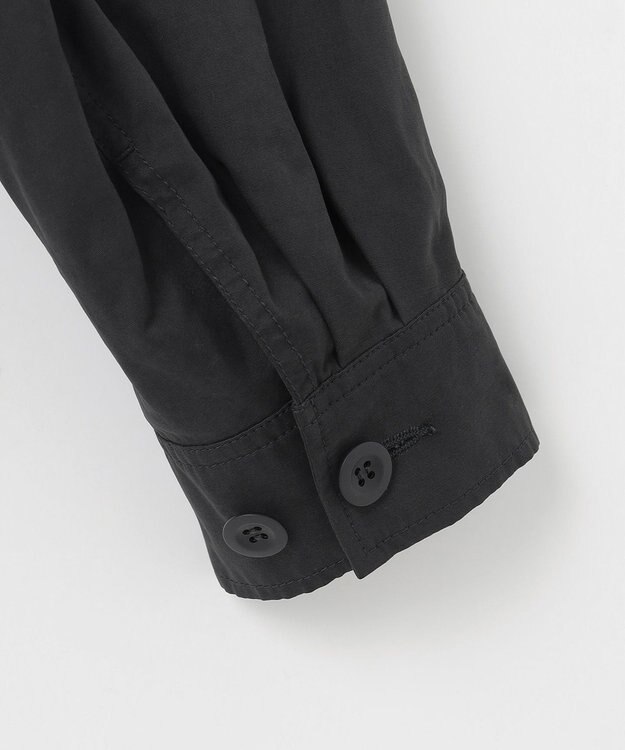 23区 【SLOW/一部店舗限定】ウォッシュドピーチタフタ ブルゾン グレー系