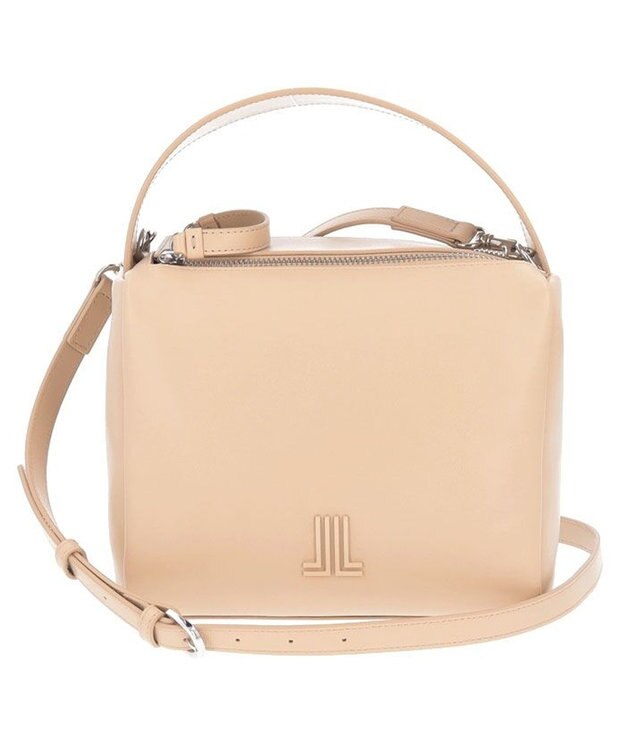 LANVIN en Bleu キューブ 2wayバッグ ベージュ