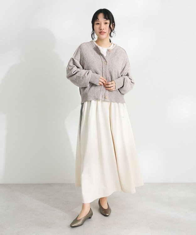CRAFT STANDARD BOUTIQUE モールニットカーディガン Beige