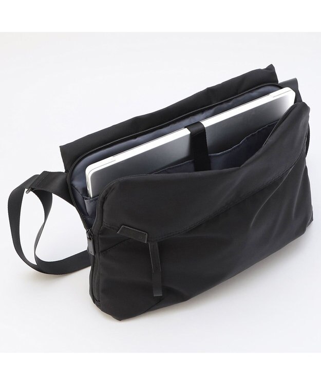 ACE BAGS & LUGGAGE ace. サニ ショルダーバッグ A4サイズ 13.3インチ収納 20403 エース ジェットブラック
