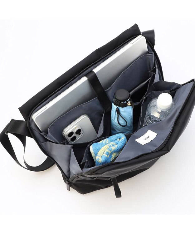 ACE BAGS & LUGGAGE ace. サニ ショルダーバッグ A4サイズ 13.3インチ収納 20403 エース ジェットブラック