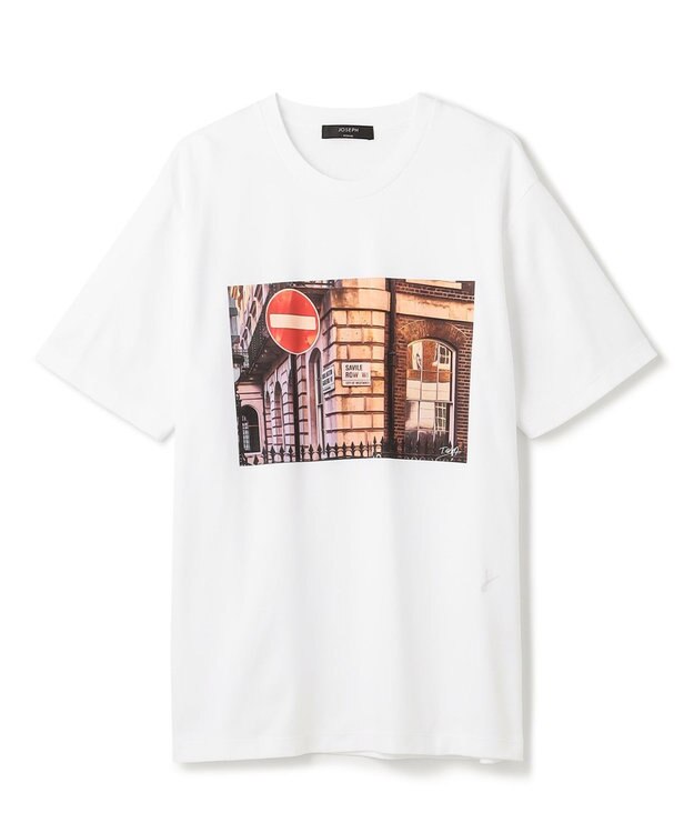 JOSEPH HOMME 【LEON 掲載】＜WEB限定カラーあり＞フォトグラフィックロンドン / アートプリント半袖Tシャツ 【WEB限定カラー】ホワイト系9