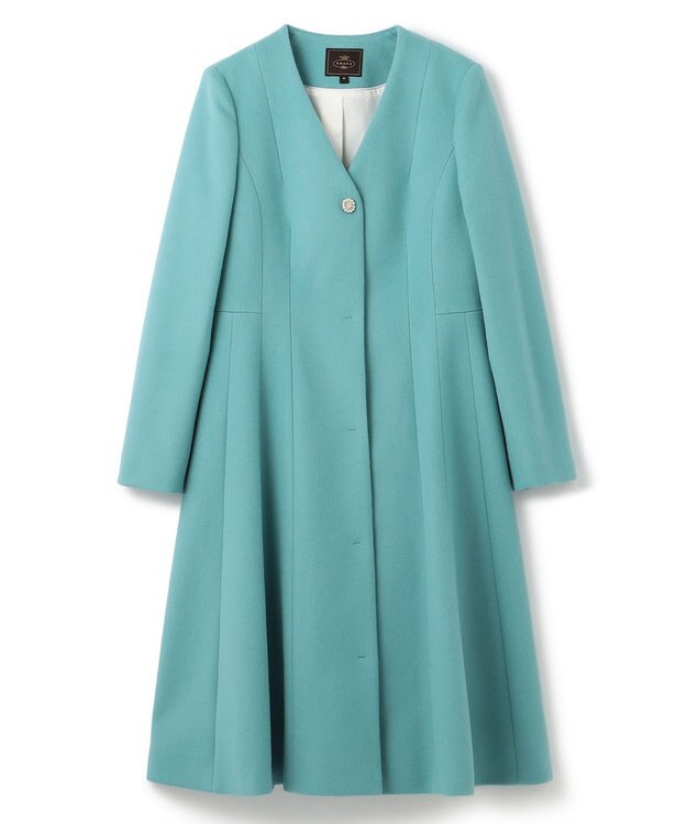 TOCCA 【消臭】PEARL ROCK ロングコート エメラルド系