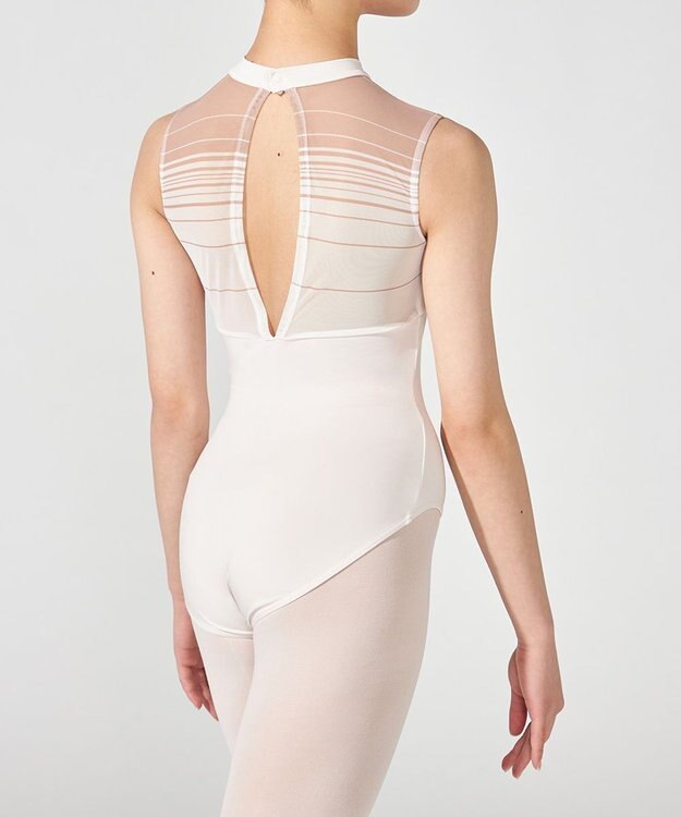 Chacott ハイネックレオタード ホワイト