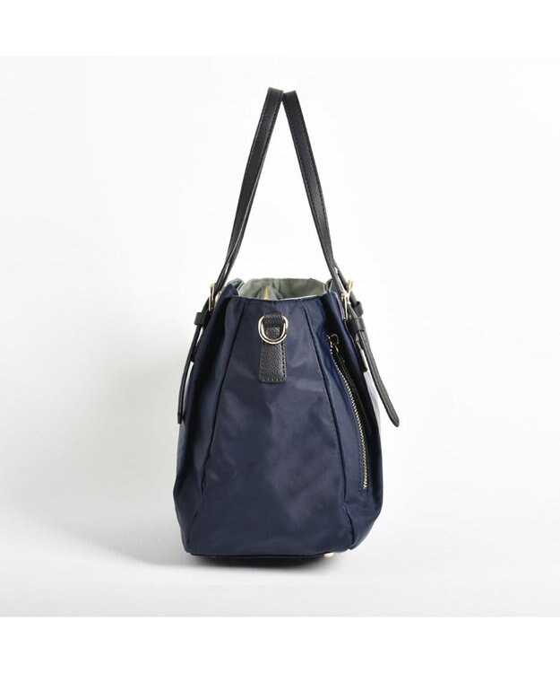 LA BAGAGERIE 【MONICA】ナイロン2WAYトートバッグ Sサイズ ネイビー