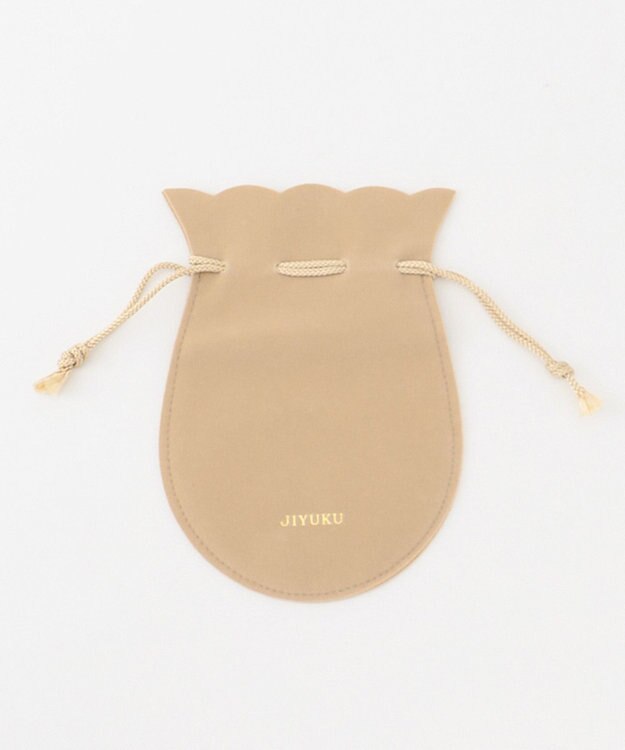 自由区 ラインフレームビジューネックレス ゴールド系