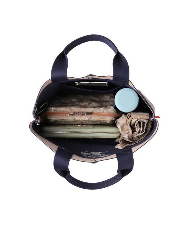 ROOTOTE 8435【スヌーピー】IP.デリ.ルフル.ピーナッツ-0H 03：ネイビー