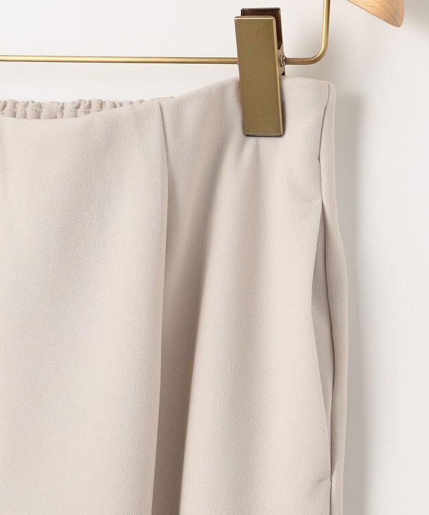 組曲 【接触冷感・吸湿冷感・UVカット】スタイルアップジャージー パンツ サンドベージュ系