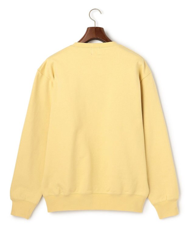 J.PRESS MEN 【J.PRESS ORIGINALS】【UNISEX】Supima Recycle French Terry Orval Logo Sweat Shirt イエロー系