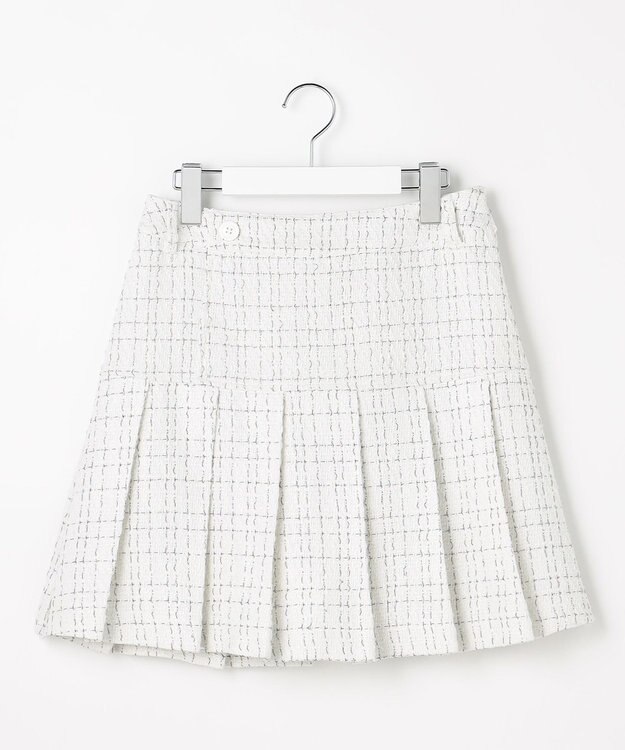 Feroux プリーツミニ スカート ホワイト系1