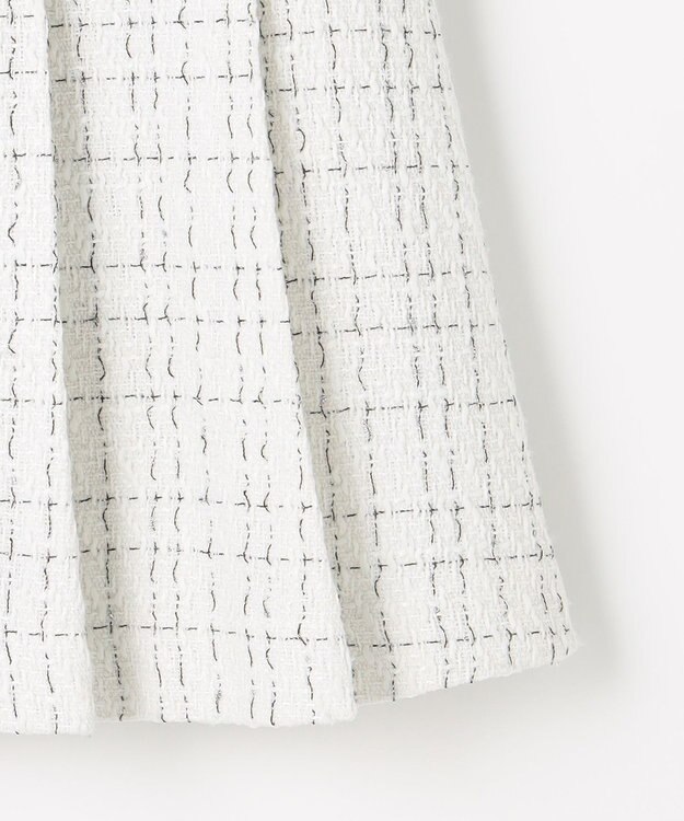 Feroux プリーツミニ スカート ホワイト系1