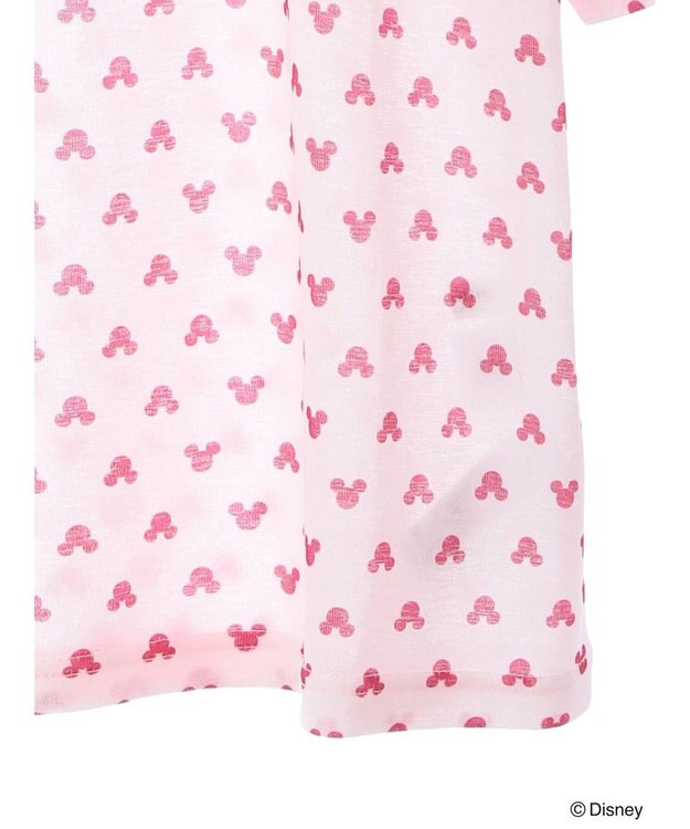 Green Parks ミッキーフレンド／シアープリント半袖プルオーバー Pink