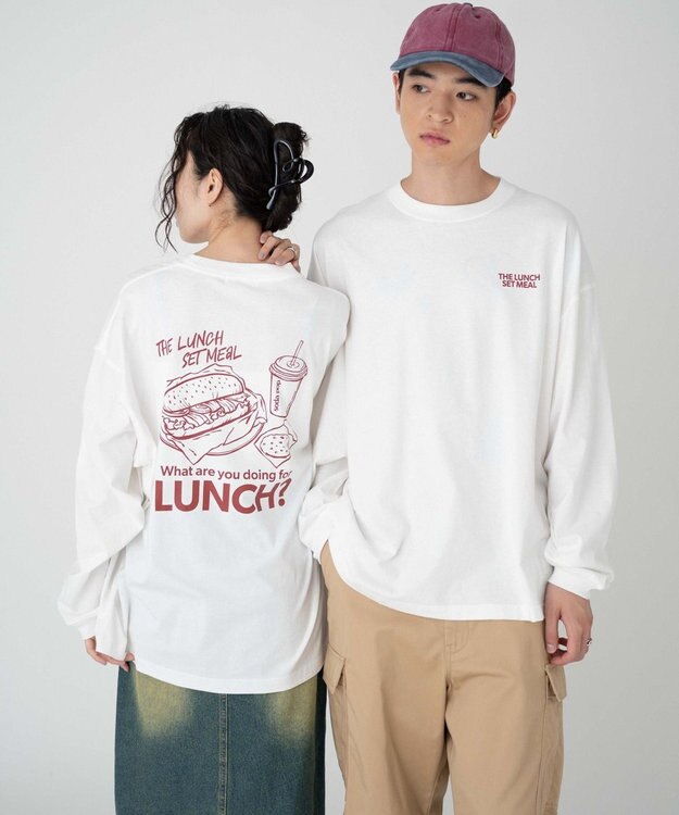 WEGO 【ユニセックス着用ITEM/MLサイズ展開】アソートグラフィックT（LS） 柄13