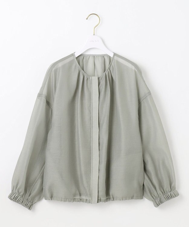 ANY SIS 【洗える】ドルマンシアー ブルゾン ライトカーキ