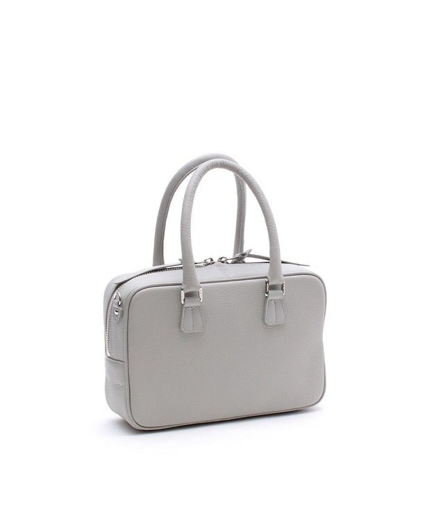 A.D.M.J. スワロフスキー・クリスタル　牛革　ボストンバッグ　23cm SG