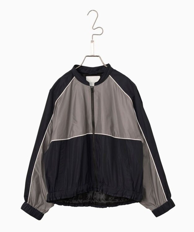 FORFORMO Ruffle Collar Blouson ラッフルカラーブルゾン グレー