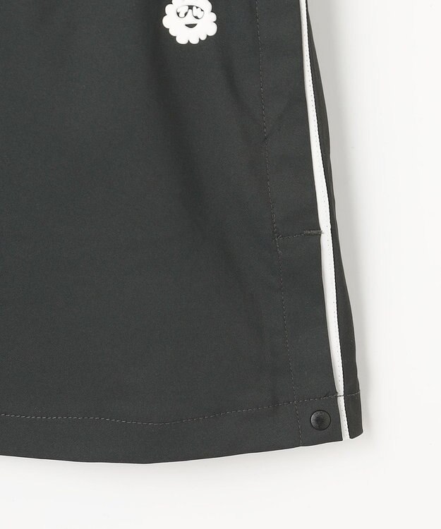 PW CIRCULUS 【WOMEN】サイドボタン デザインスカート ゴルフウェア レディース ブラック系