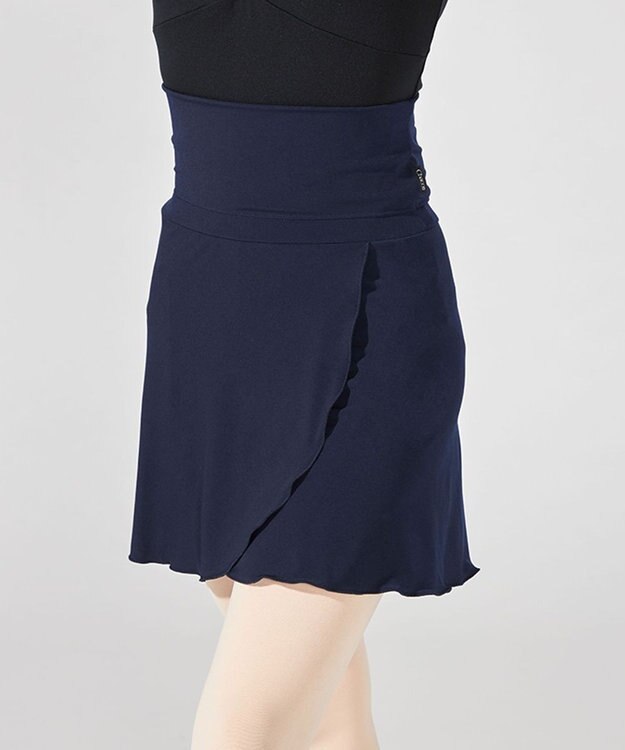 Chacott ショートスパッツ付きスカート ネイビー