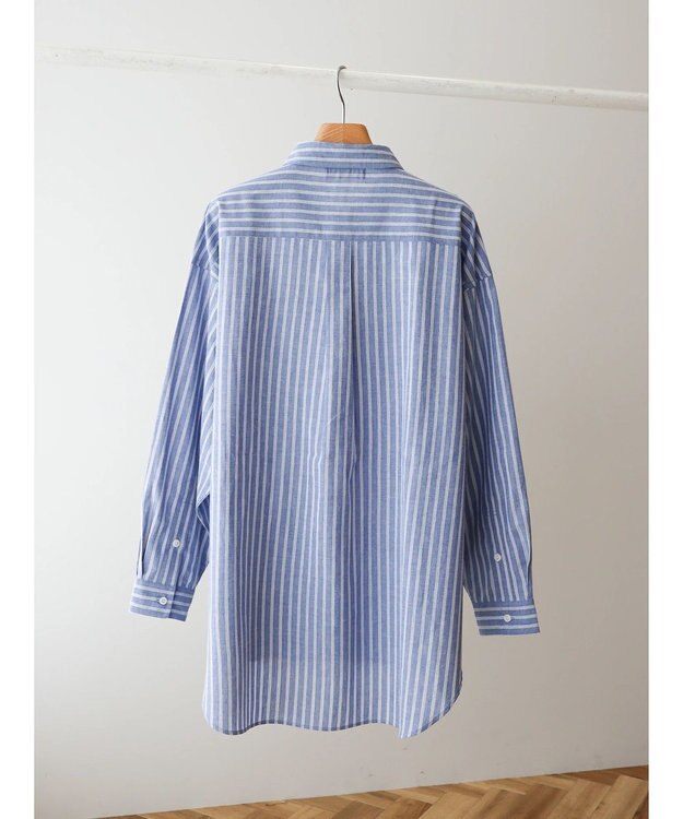 AMERICAN HOLIC ドロップショルダーＢＩＧシャツ／Ｂ．ＨＰＯＬＯＣＬＵＢ Blue