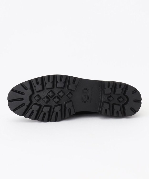 23区 センター ジップ ブーツ ブラック系