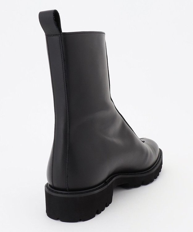 23区 センター ジップ ブーツ ブラック系