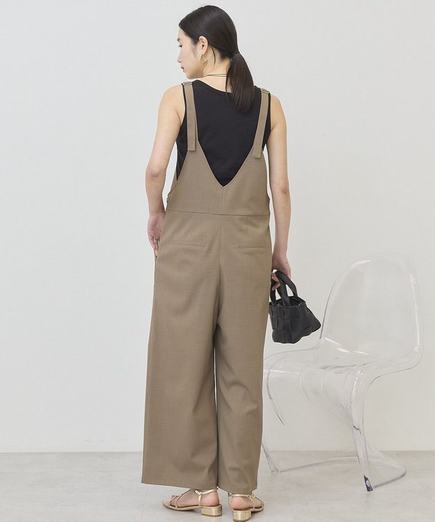 AMERICAN HOLIC スクエアキャミサロペット Mocha