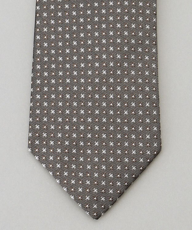 GOTAIRIKU  GOTAIRIKU別注【日本製】シルク ネクタイ_小紋柄 ベージュ系8