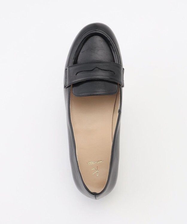 組曲 ラウンドローファー ブラック系