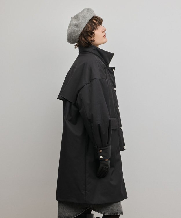 GRACE CONTINENTAL パディングマルチwayコート ブラック