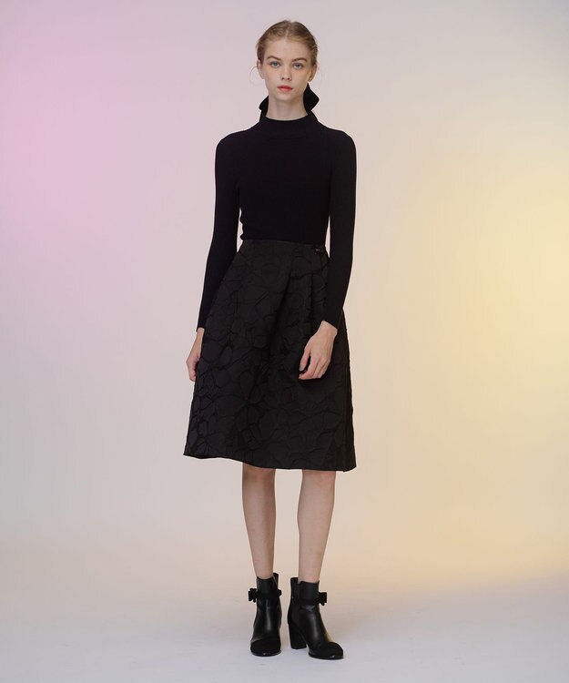 TOCCA 【洗える！】FILMS TURTLENECK タートルネックニット ネイビー系