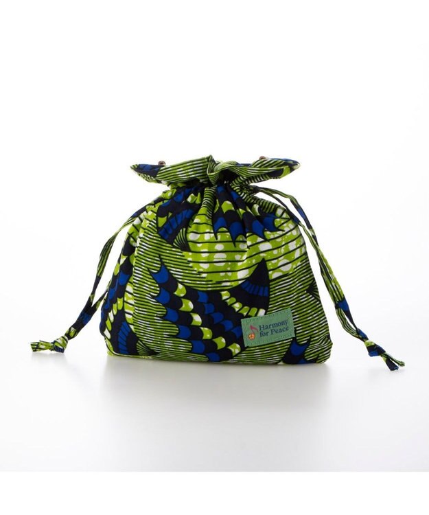 UNBILLION ペルケ perche / マリ・Harmony for peaceバゲット2wayショルダー グリーン