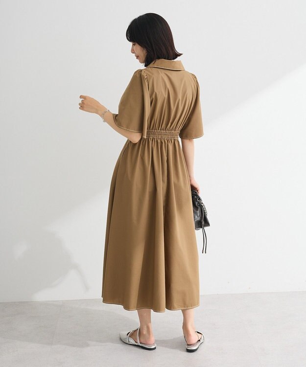 Green Parks ・ＥＬＥＮＣＡＲＥ　ＤＵＥ　スキッパーワンピース Beige