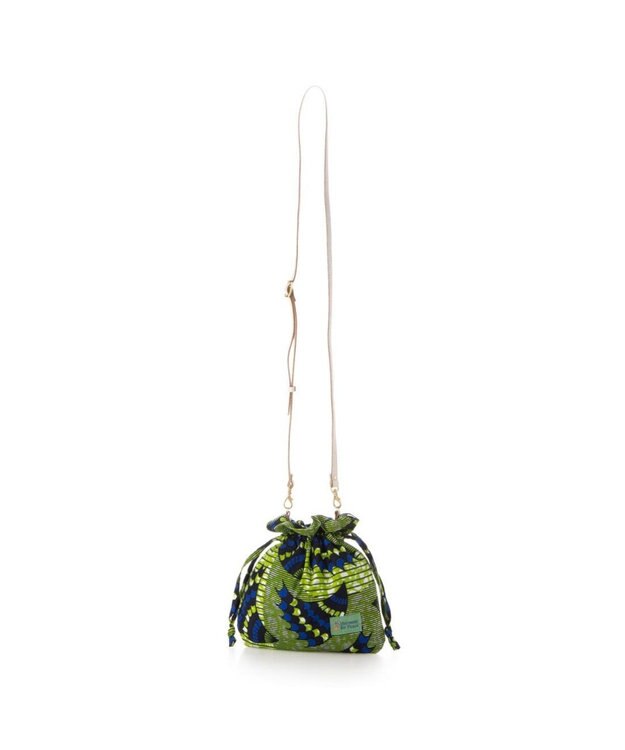 UNBILLION ペルケ perche / マリ・Harmony for peaceバゲット2wayショルダー グリーン