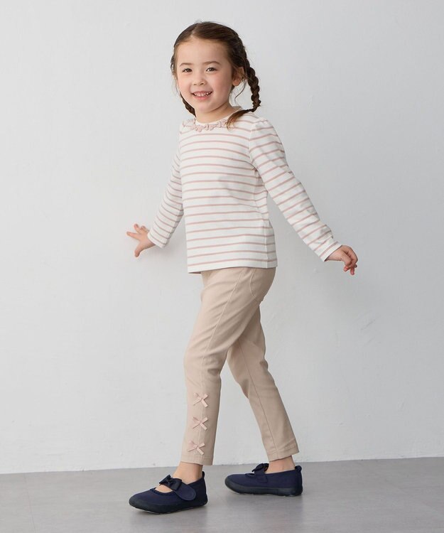 ANY KIDS 7days ガーリー パンツ ミルキーベージュ