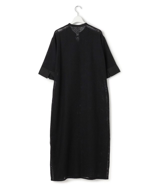 23区 【SLOW/一部店舗限定】モチーフレース ワンピース ブラック