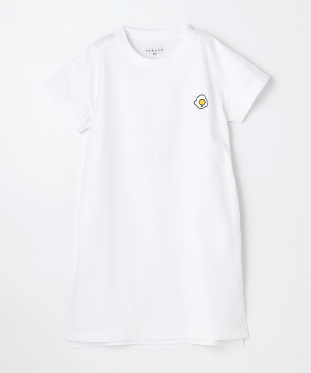 ANY KIDS 【ke ke ke】GOOD MORNING チュニック ワンピース オフ