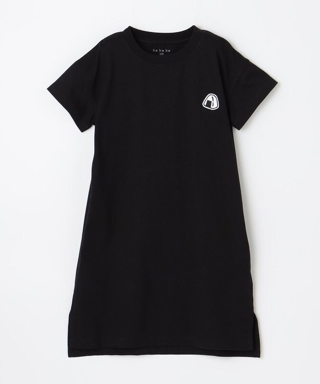 ANY KIDS 【ke ke ke】GOOD MORNING チュニック ワンピース ブラック