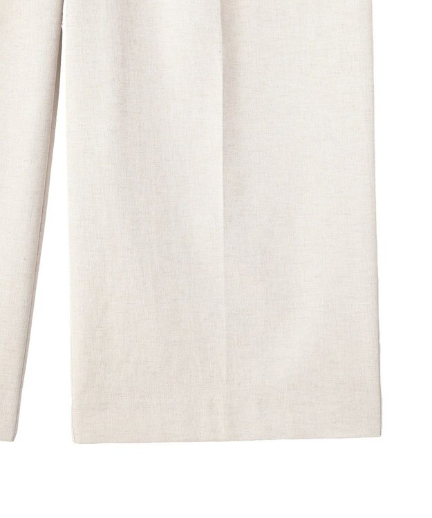 YECCA VECCA メタルホックワイドパンツ Light Beige