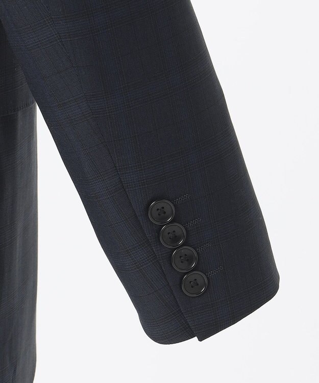 J.PRESS MEN 【WEB・一部店舗限定】 チェックスーツ ネイビー系4