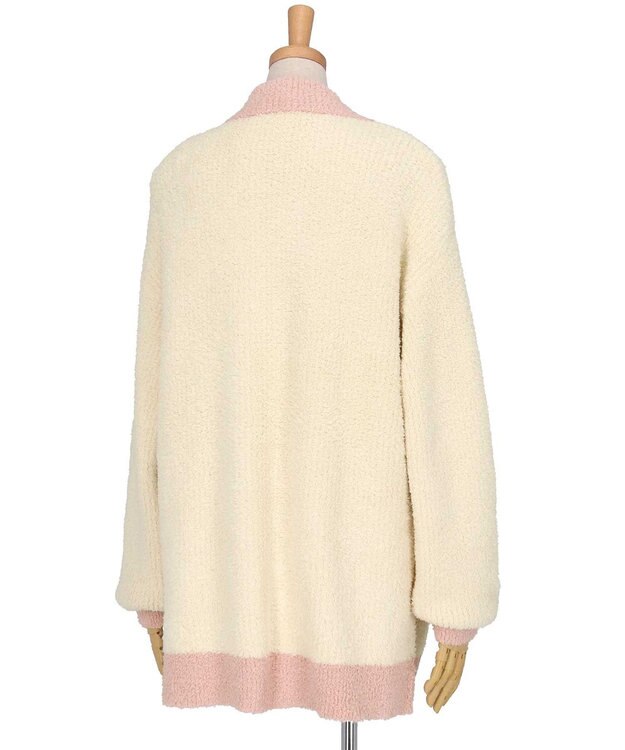 une nana cool カラーブロッキング　カーディガン クリーム