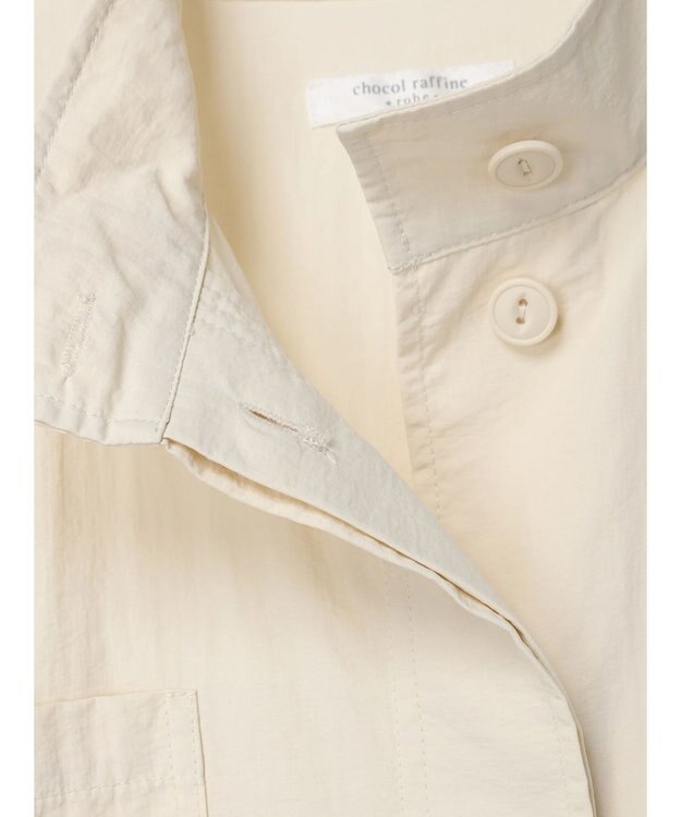 Green Parks ミリタリーベスト Ecru